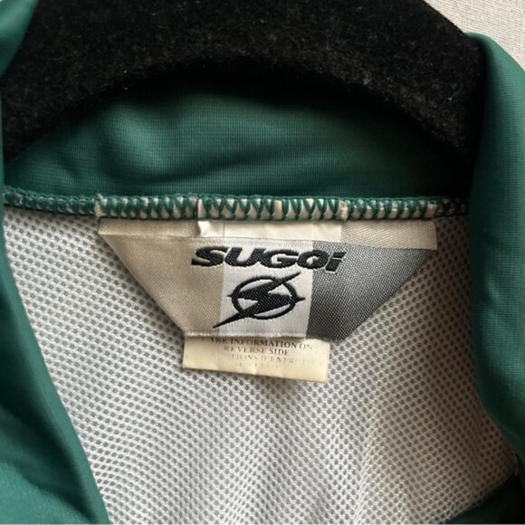 Sugoi Green and Black Cycling Reflective Jacket Sz S - Picture 4 of 8